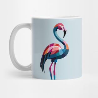 Geometric Flamingo Mug